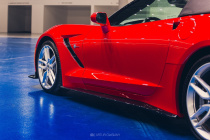 Chevrolet Corvette C7 2013-2019 Sidoextensions V.1 Maxton Design